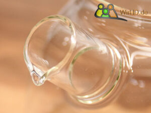 Schnepfe, Tülle, Tropfenfreies Ausgießen, Teekanne aus Glas