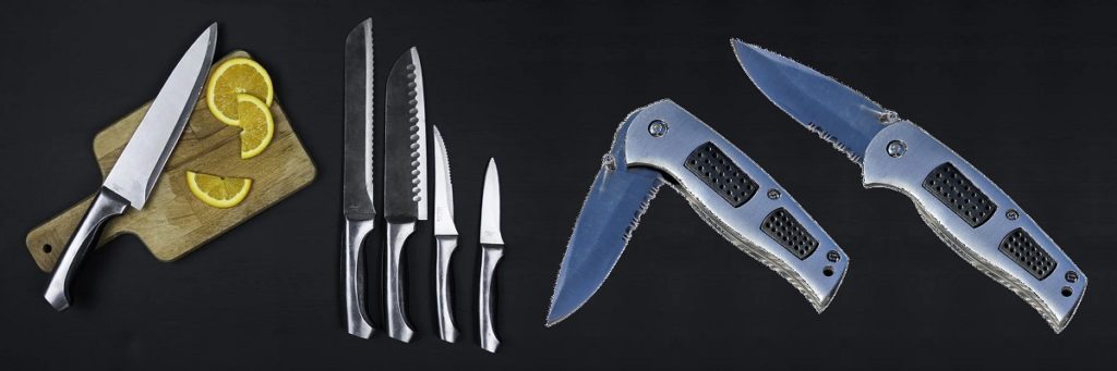 Küchenmesser kaufen, Messer, Küchenmesser Set bestellen, Kochmesser finden, Taschenmesser online kaufen, Anglermesser online bestellen