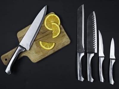 Schneidwerkzeug, Sets, Messer, Zubehör, kurzer Überblick